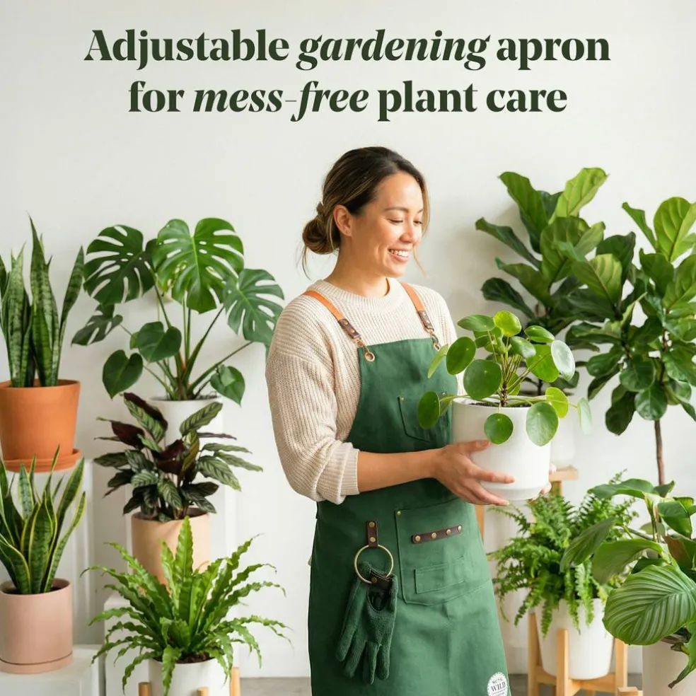 We The Wild™ Water-Resistant Plant Care Gardening Apron