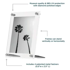 Wexel Art Acrylic Tabletop Frame for Photos