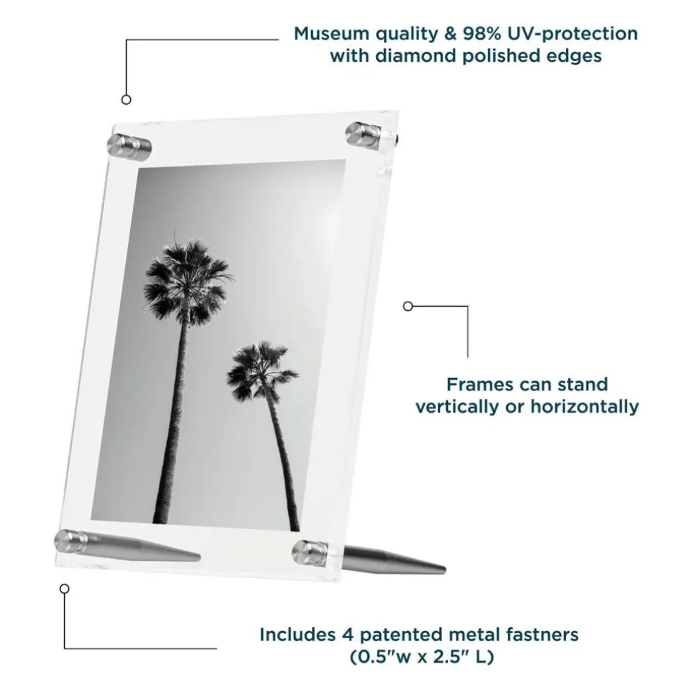 Wexel Art Acrylic Tabletop Frame for Photos