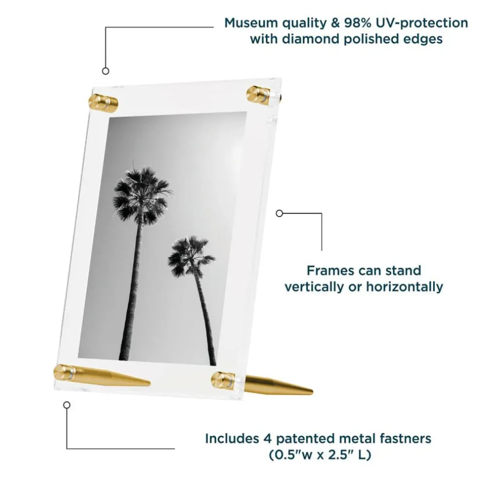 Wexel Art Acrylic Tabletop Frame for Photos