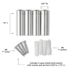 Wexel Art Double Panel Clear Acrylic Floating Wall Frame with Silver Hardware