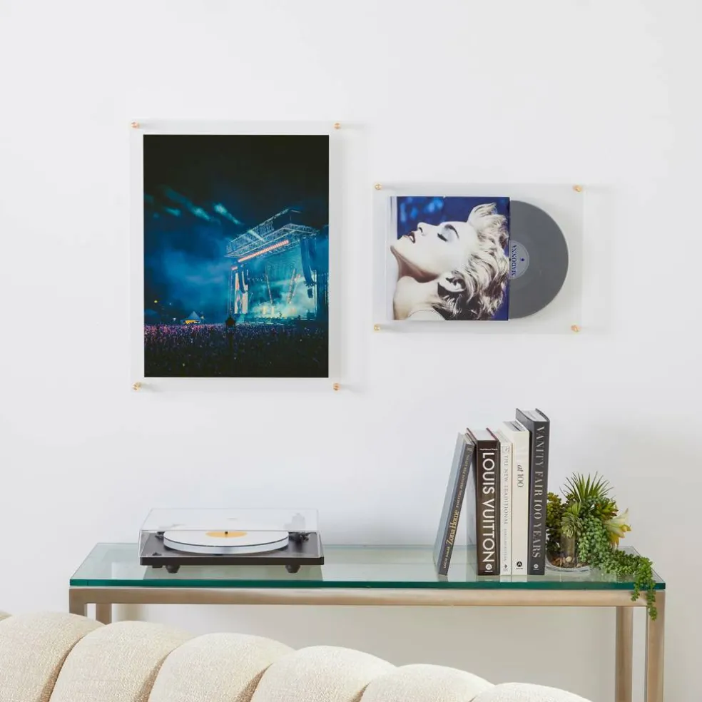 Wexel Art 15" x 21" Vinyl Record Reveal Acrylic Frame