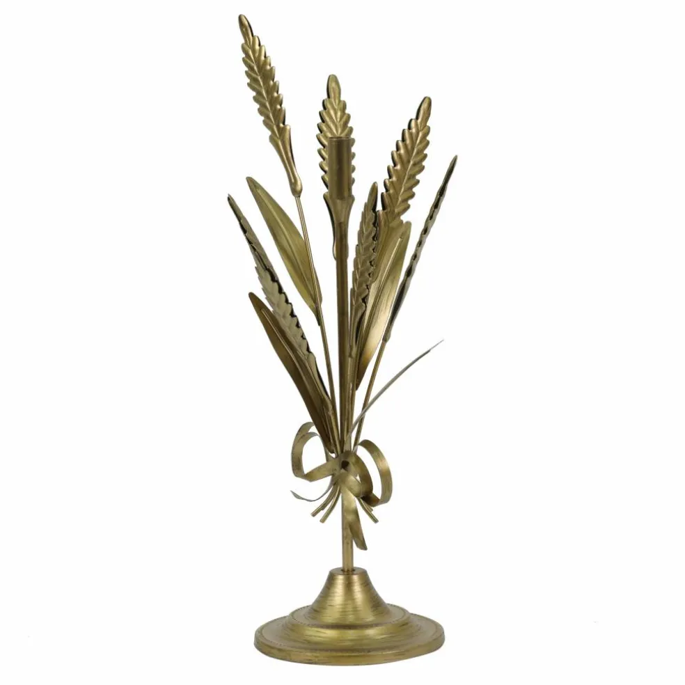 Wheat Metal Taper Candle Holder by Ashland®