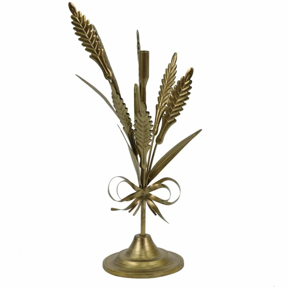 Wheat Metal Taper Candle Holder by Ashland®