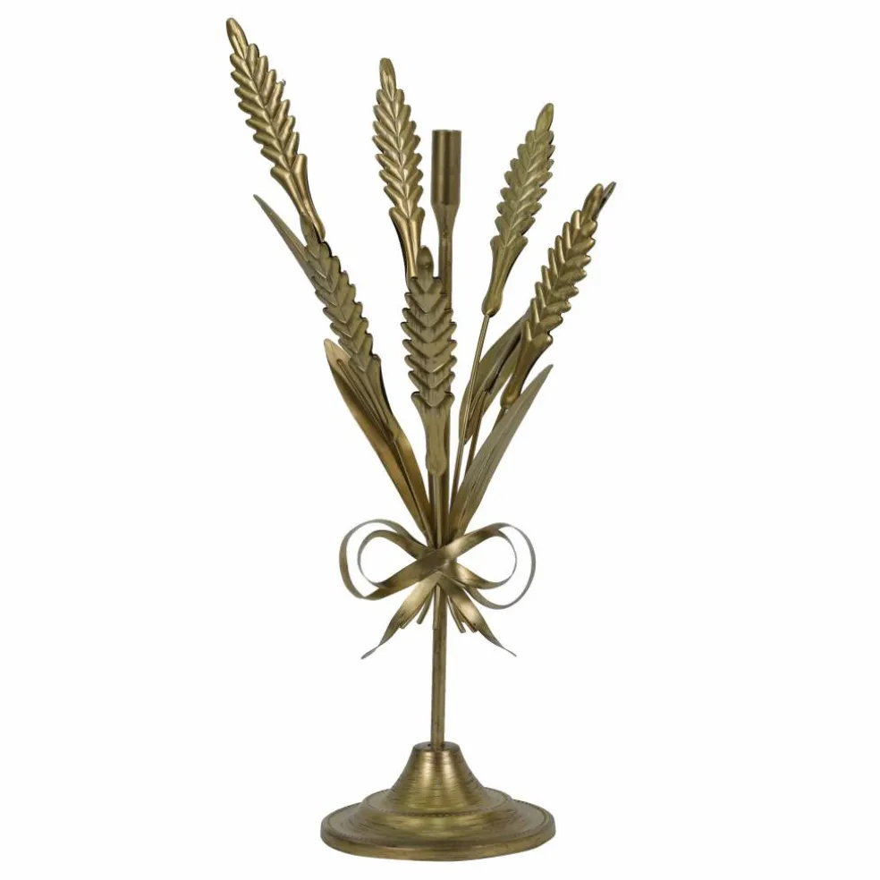 Wheat Metal Taper Candle Holder by Ashland®