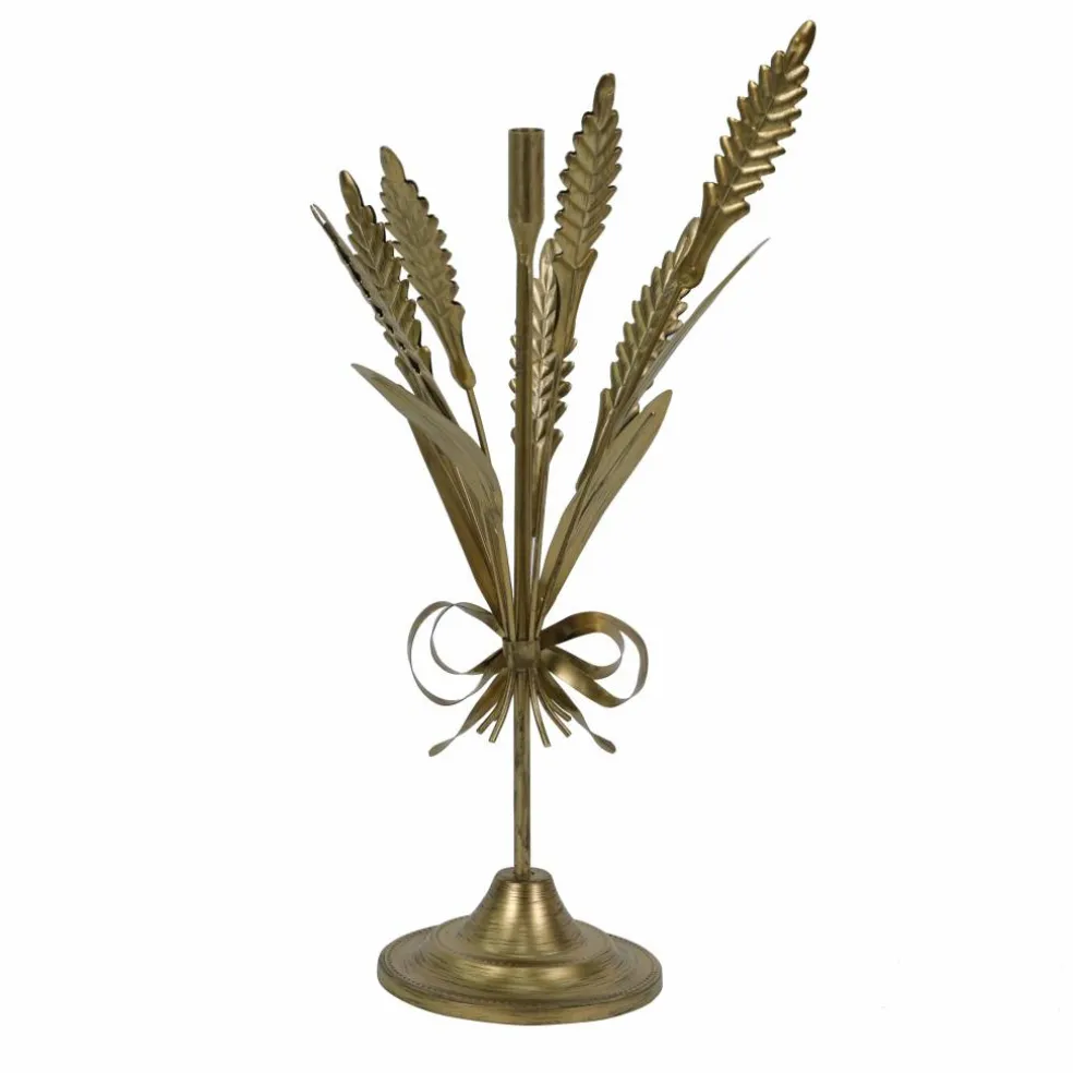 Wheat Metal Taper Candle Holder by Ashland®