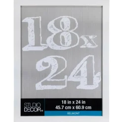 White Belmont Frame by Studio Décor®