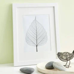 White Belmont Frame with Mat by Studio Décor®