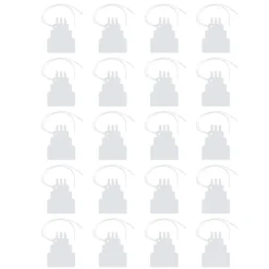 White Birthday Cake Tags, 20ct. by Recollections™