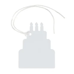 White Birthday Cake Tags, 20ct. by Recollections™