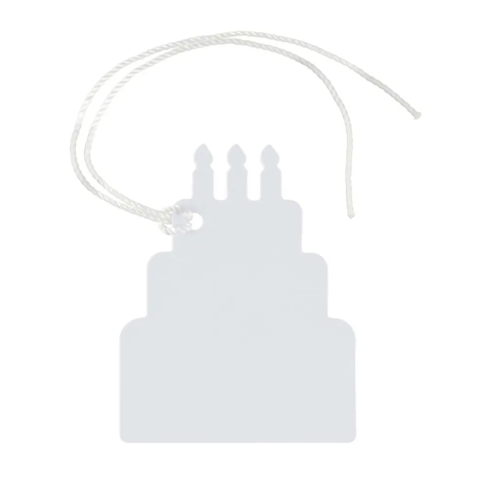 White Birthday Cake Tags, 20ct. by Recollections™
