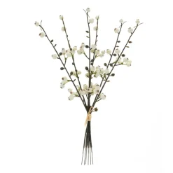 White & Brown Winter Berry Twig Bundle, 6ct.