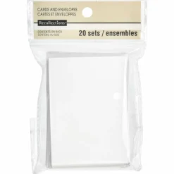 White Cards & Envelopes by Recollections™, 2.5