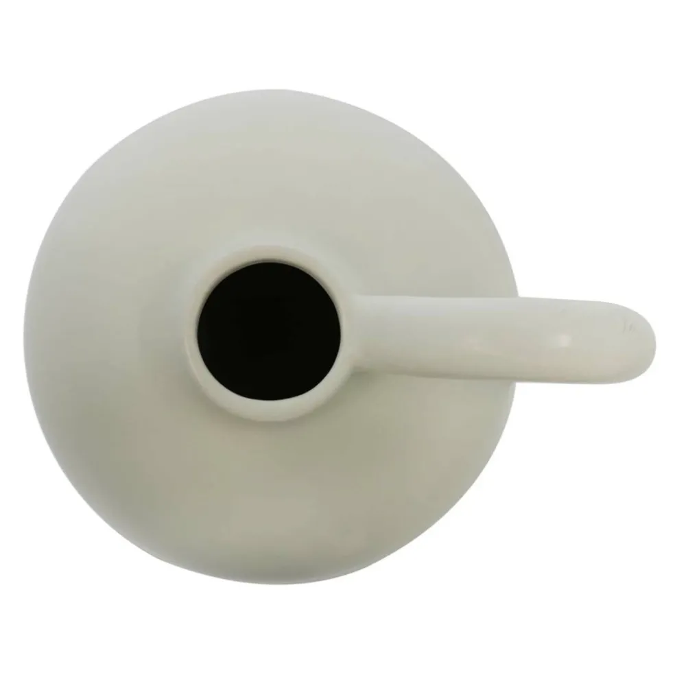 13" White Ceramic Jug Tabletop Décor by Ashland®