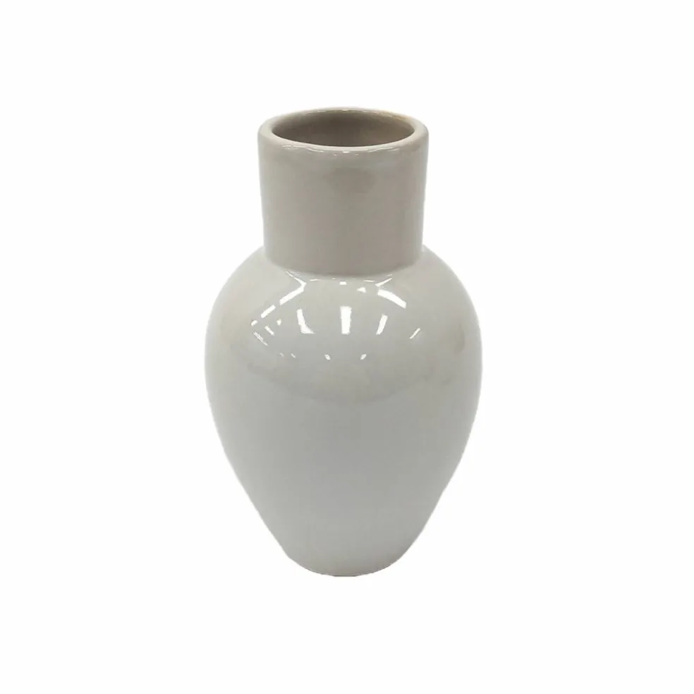 4.5" White Ceramic Vase by Ashland®