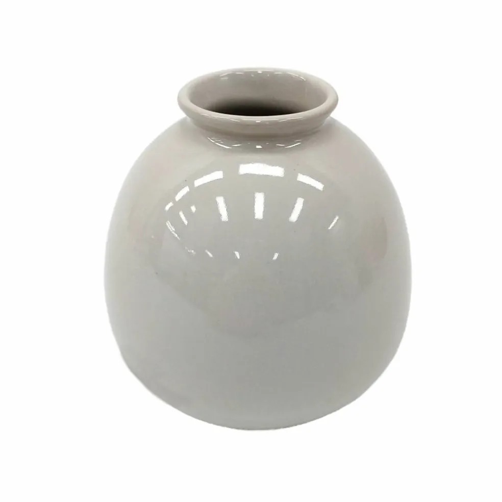 5.5" White Ceramic Vase by Ashland®