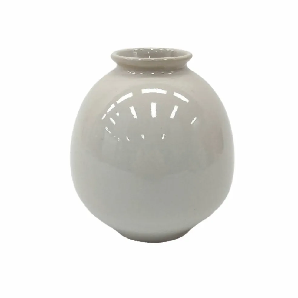5.5" White Ceramic Vase by Ashland®