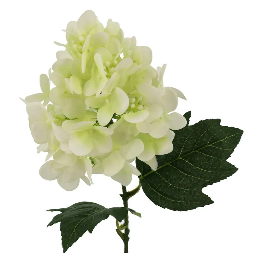 27" White Cone Hydrangea Real Touch Stem by Ashland®