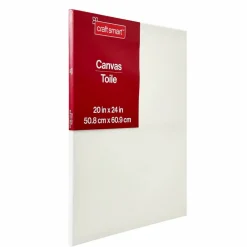 White Cotton Duck Canvas by Craft Smart™