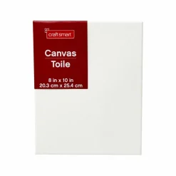 White Cotton Duck Canvas by Craft Smart™