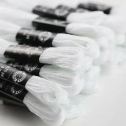 White Embroidery Floss Pack by Loops & Threads®, 36ct.