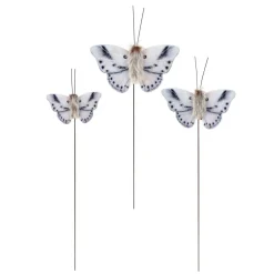 White Fabric Moths, 3ct. by Ashland®