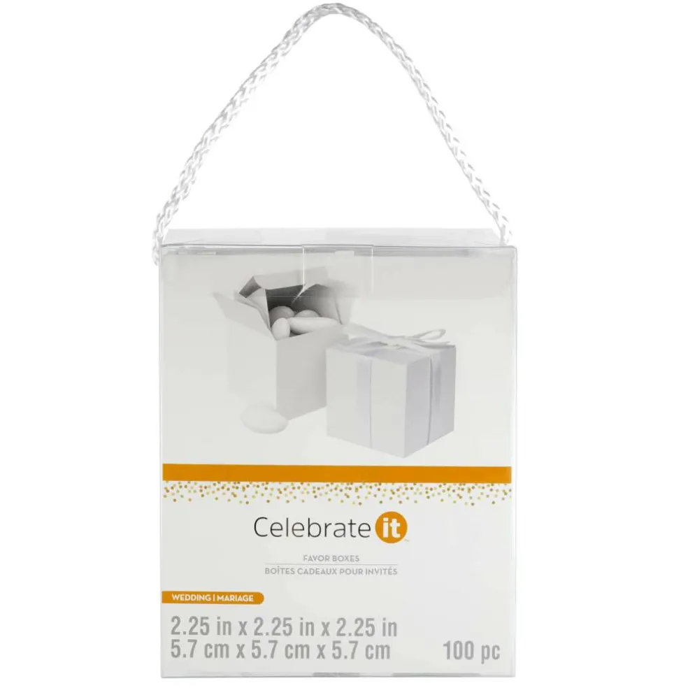 White Favor Box Kit by Celebrate It™