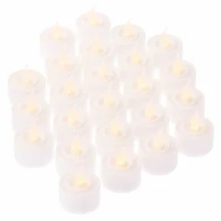 White Flameless Tealights, 24ct. by Ashland®