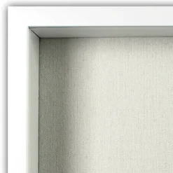 White Flat Shadow Box by Studio Décor®