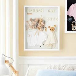 White Flat Shadow Box by Studio Décor®