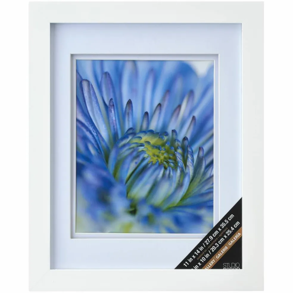 White Gallery Wall Frame with Double Mat by Studio Décor®