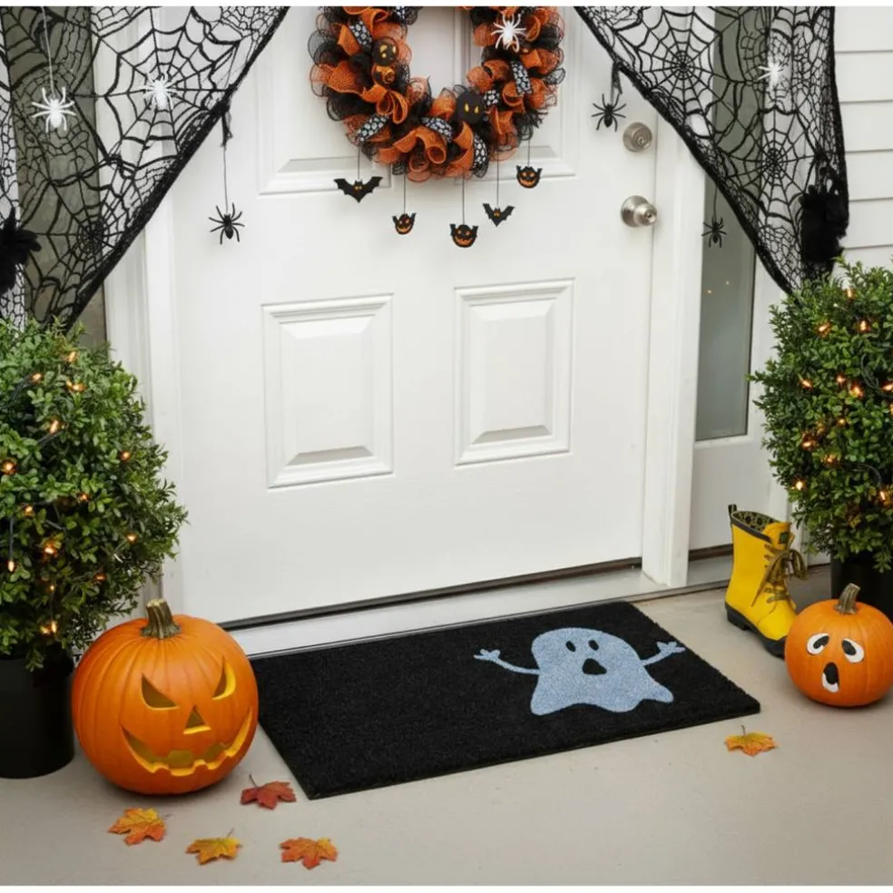 White Ghost Doormat
