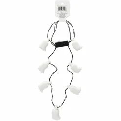 White Ghost Light-Up Necklace by Creatology™