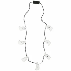 White Ghost Light-Up Necklace by Creatology™