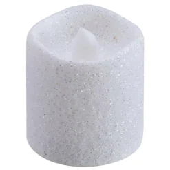 White Glitter LED Votive Candles By Ashland® 12ct.