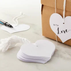 White Heart Tags By Recollections™