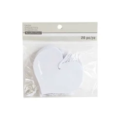 White Heart Tags By Recollections™