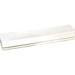 100 White Jewelry Bracelet Watch Cotton Display Gift Boxes 8"