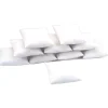 10 White Leather Bracelet Watch Pillow Jewelry Displays 3"