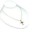 3 White Leather Necklace Busts Slatwall Jewelry Display