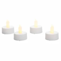 White LED Twist Flame Tealight Candles, 4ct. by Ashland®