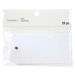 White Medium Tags by Recollections™