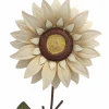 20" White Metal Flower Yard Stake by Ashland®