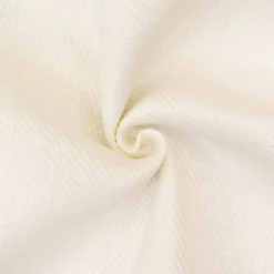 White Moygashel Twill Irish Linen Solid Woven Home Decorating Fabric By the Yard
