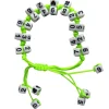 White Number Square Beads by Creatology™