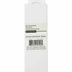 White Paper Bookmarks by Recollections™