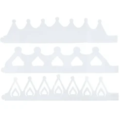 23.5" White Paper Crowns, 12ct. by Creatologyâ„¢