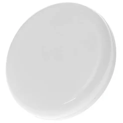 White Plastic 6 in Round LED Ceiling Light Fixture for Entryway, Office, Outdoor, 6500K Daylight, 2000lm 20W