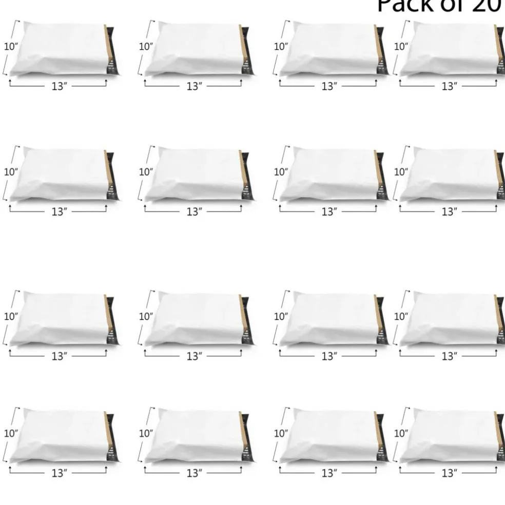 White Poly Bag Mailer Envelopes Premium Protection for Your Shipments