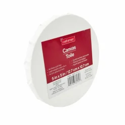White Round Cotton Duck Canvas by Craft Smart™
